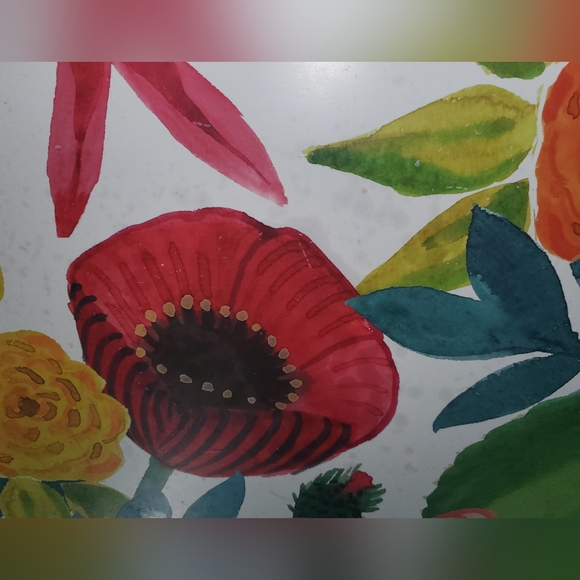 : MacKenzie Childs Flower design table mats set of 4 read description - Picture 15 of 16